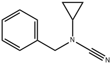 Cyanamide, N-cyclopropyl-N-(phenylmethyl)- 구조식 이미지