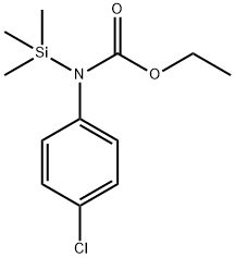 Ethyl (4-chlorophenyl)(trimethylsilyl)carbamate 구조식 이미지