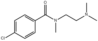 Benzamide, 4-chloro-N-[2-(dimethylamino)ethyl]-N-methyl- Structure