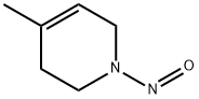 1,2,3,6-Tetrahydro-4-methyl-1-nitrosopyridine Structure