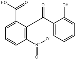 Benzoic acid, 2-(2-hydroxybenzoyl)-3-nitro- 구조식 이미지