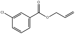 Benzoic acid, 3-chloro-, 2-propen-1-yl ester 구조식 이미지