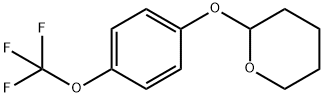 2H-Pyran, tetrahydro-2-[4-(trifluoromethoxy)phenoxy]- Structure