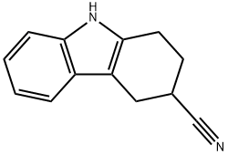 1H-Carbazole-3-carbonitrile, 2,3,4,9-tetrahydro- Structure