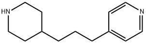 Pyridine, 4-[3-(4-piperidinyl)propyl]- 구조식 이미지