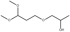 2-Propanol, 1-(3,3-dimethoxypropoxy)- Structure