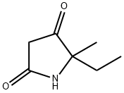 5-ethyl-5-methylpyrrolidine-2,4-dione Structure