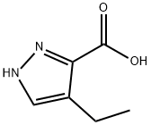 4-Ethyl-1H-pyrazole-3-carboxylic acid 구조식 이미지