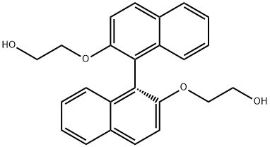 Ethanol, 2,2'-[(1R)-[1,1'-binaphthalene]-2,2'-diylbis(oxy)]bis- 구조식 이미지