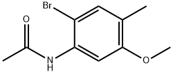 Acetamide, N-(2-bromo-5-methoxy-4-methylphenyl)- Structure