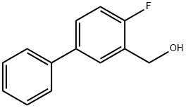 [1,1'-Biphenyl]-3-methanol, 4-fluoro- Structure