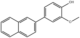 2-Methoxy-4-(naphthalen-2-yl)phenol Structure