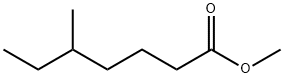 Heptanoic acid, 5-methyl-, methyl ester Structure