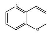 Pyridine, 2-ethenyl-3-methoxy- 구조식 이미지