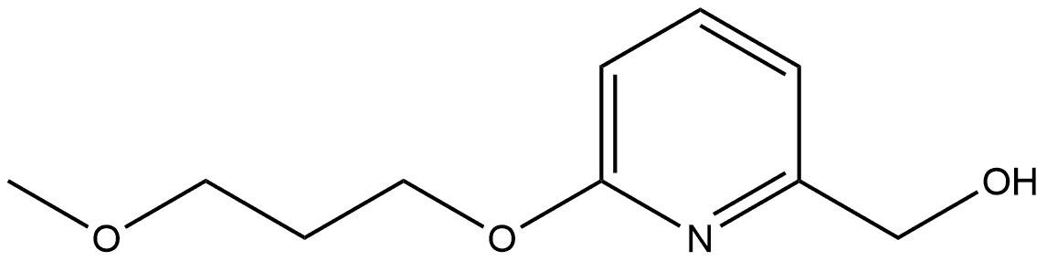 6-(3-Methoxypropoxy)-2-pyridinemethanol Structure