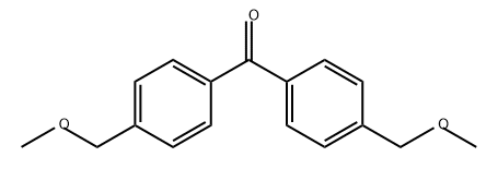 Methanone, bis[4-(methoxymethyl)phenyl]- Structure