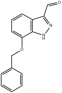 7-(benzyloxy)-1H-indazole-3-carbaldehyde Structure