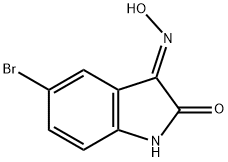 5-bromo-3-(hydroxyimino)-2,3-dihydro-1H-indol-2-one Structure