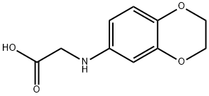 Glycine, N-?(2,?3-?dihydro-?1,?4-?benzodioxin-?6-?yl)?- 구조식 이미지