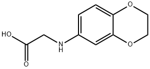 Glycine, N-?(2,?3-?dihydro-?1,?4-?benzodioxin-?6-?yl)?- Structure