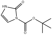 1H-Imidazole-1-carboxylic acid, 2,3-dihydro-2-oxo-, 1,1-dimethylethyl ester Structure