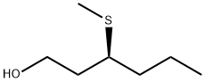 1-Hexanol, 3-(methylthio)-, (S)- Structure