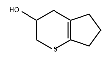 Cyclopenta[b]thiopyran-3-ol, 2,3,4,5,6,7-hexahydro- 구조식 이미지