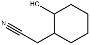 Cyclohexaneacetonitrile, 2-hydroxy- 구조식 이미지