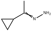 Ethanone, 1-cyclopropyl-, hydrazone 구조식 이미지