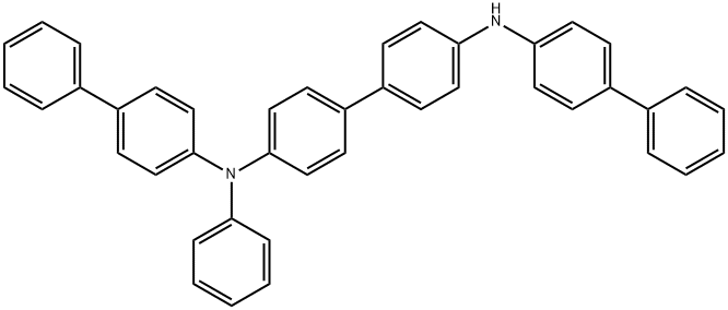 [1,1'-Biphenyl]-4,4'-diamine, N4,N4'-bis([1,1'-biphenyl]-4-yl)-N4-phenyl- Structure