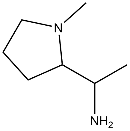 2-Pyrrolidinemethanamine, α,1-dimethyl- Structure