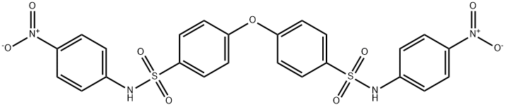 Benzenesulfonamide, 4,4'-oxybis[N-(4-nitrophenyl)- Structure
