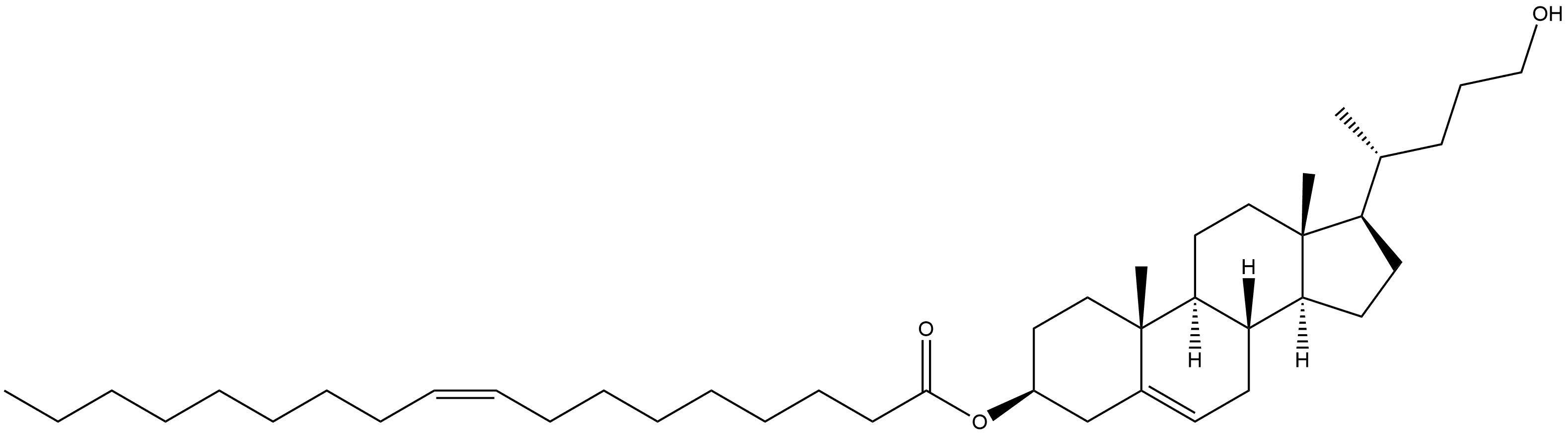 Chol-5-ene-3,24-diol, 3-(9-octadecenoate), [3β(Z)]- (9CI) Structure