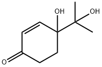 4-hydroxy-4-(2-hydroxypropan-2-yl)cyclohex-2-en -1-one Structure