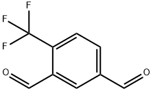 1,3-Benzenedicarboxaldehyde, 4-(trifluoromethyl)- Structure
