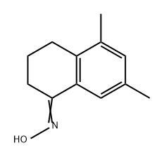 1(2H)-Naphthalenone, 3,4-dihydro-5,7-dimethyl-, oxime Structure