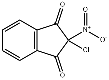 2-Chloro-2-nitro-1H-indene-1,3(2H)-dione Structure