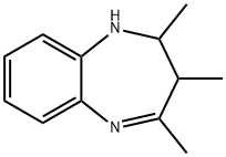 1H-?1,?5-?Benzodiazepine, 2,?3-?dihydro-?2,?3,?4-?trimethyl- (9CI) Structure