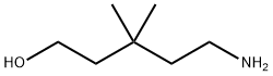 1-Pentanol, 5-amino-3,3-dimethyl- 구조식 이미지