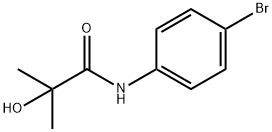 N-(4-bromophenyl)-2-hydroxy-2-methylpropanamide 구조식 이미지