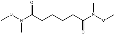 Hexanediamide, N1,N6-dimethoxy-N1,N6-dimethyl- Structure