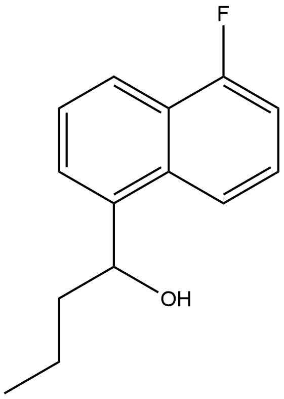 1-(5-fluoronaphthalen-1-yl)butan-1-ol Structure