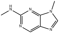 N,9-Dimethyl-9H-purin-2-amine 구조식 이미지