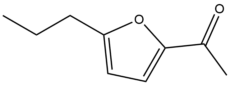 1-(5-Propyl-2-furanyl)ethanone Structure