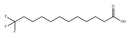 Dodecanoic acid, 12,12,12-trifluoro- 구조식 이미지