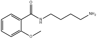 Benzamide, N-(4-aminobutyl)-2-methoxy- Structure