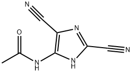 Acetamide, N-?(2,?4-?dicyano-?1H-?imidazol-?5-?yl)?- (9CI) Structure
