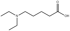 5-(N,N-diethylamino)pentanoic acid Structure