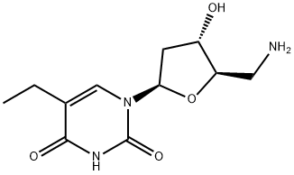 Uridine, 5'-amino-2',5'-dideoxy-5-ethyl- 구조식 이미지