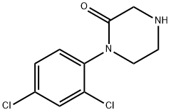 2-Piperazinone, 1-(2,4-dichlorophenyl)- Structure